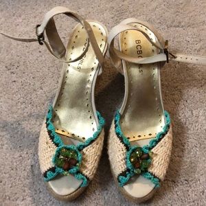 BCBGirls espadrille wedges